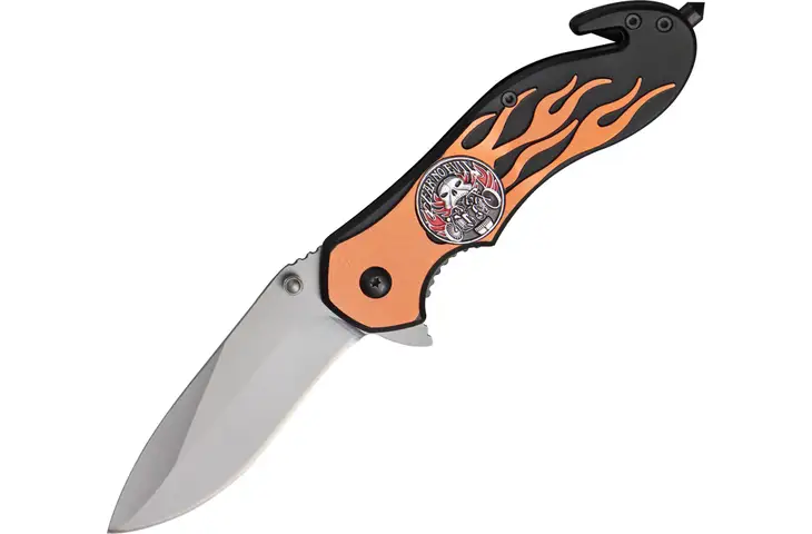 China Made Fast Flame Linerlock 3 in. Blade